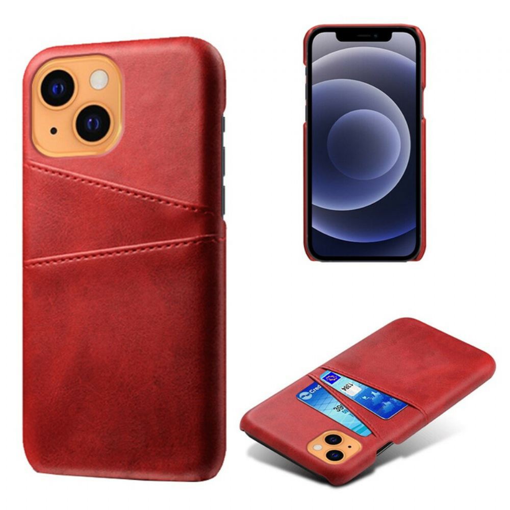 Kryt Na iPhone 13 Držitel Karty Ksq