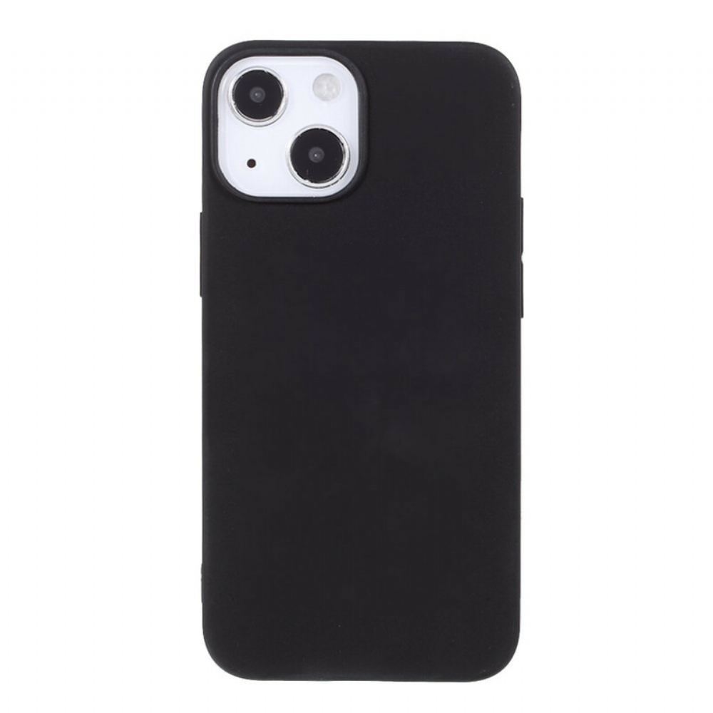 Kryt Na iPhone 13 Flexibilní Silikonová Matná