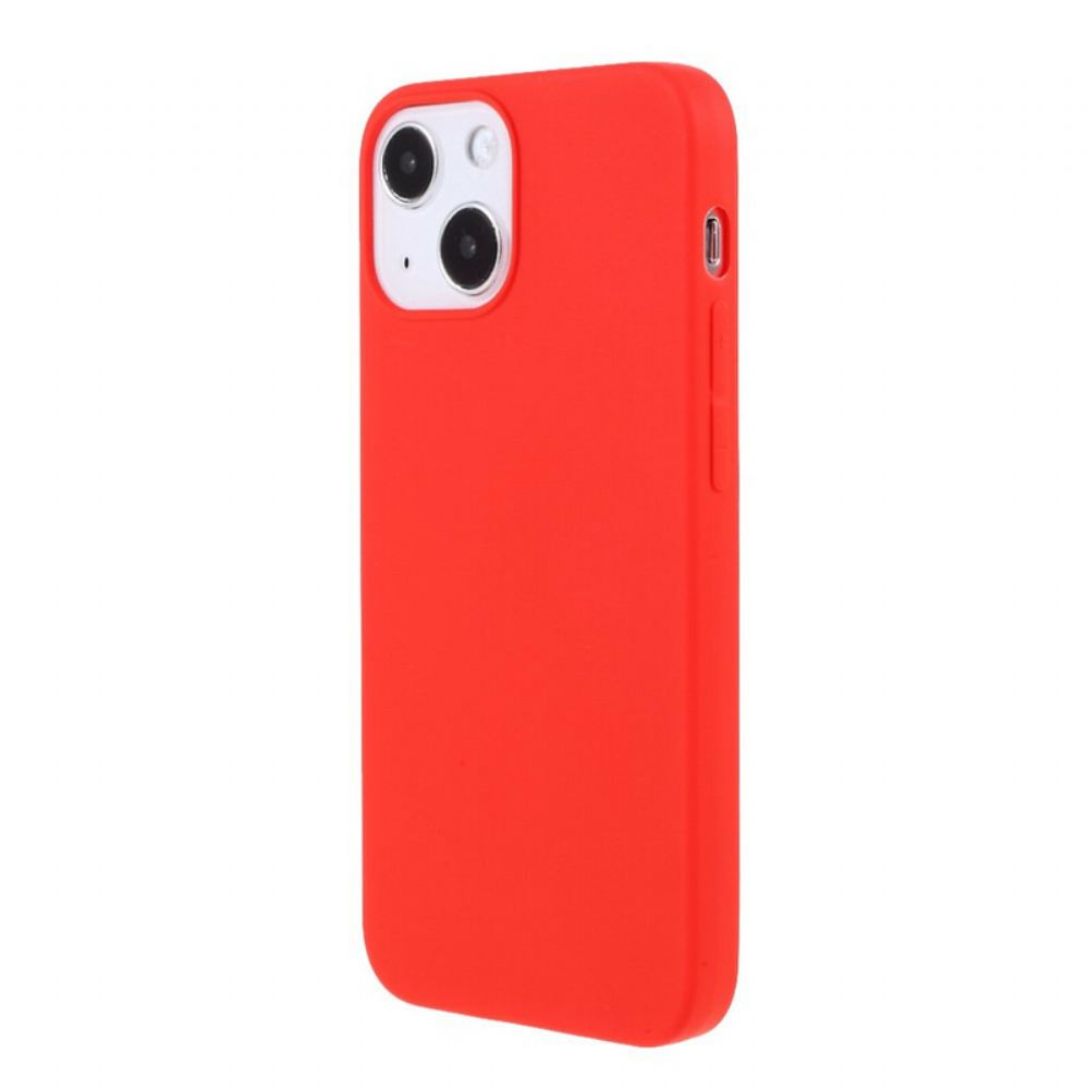 Kryt Na iPhone 13 Flexibilní Silikonová Matná