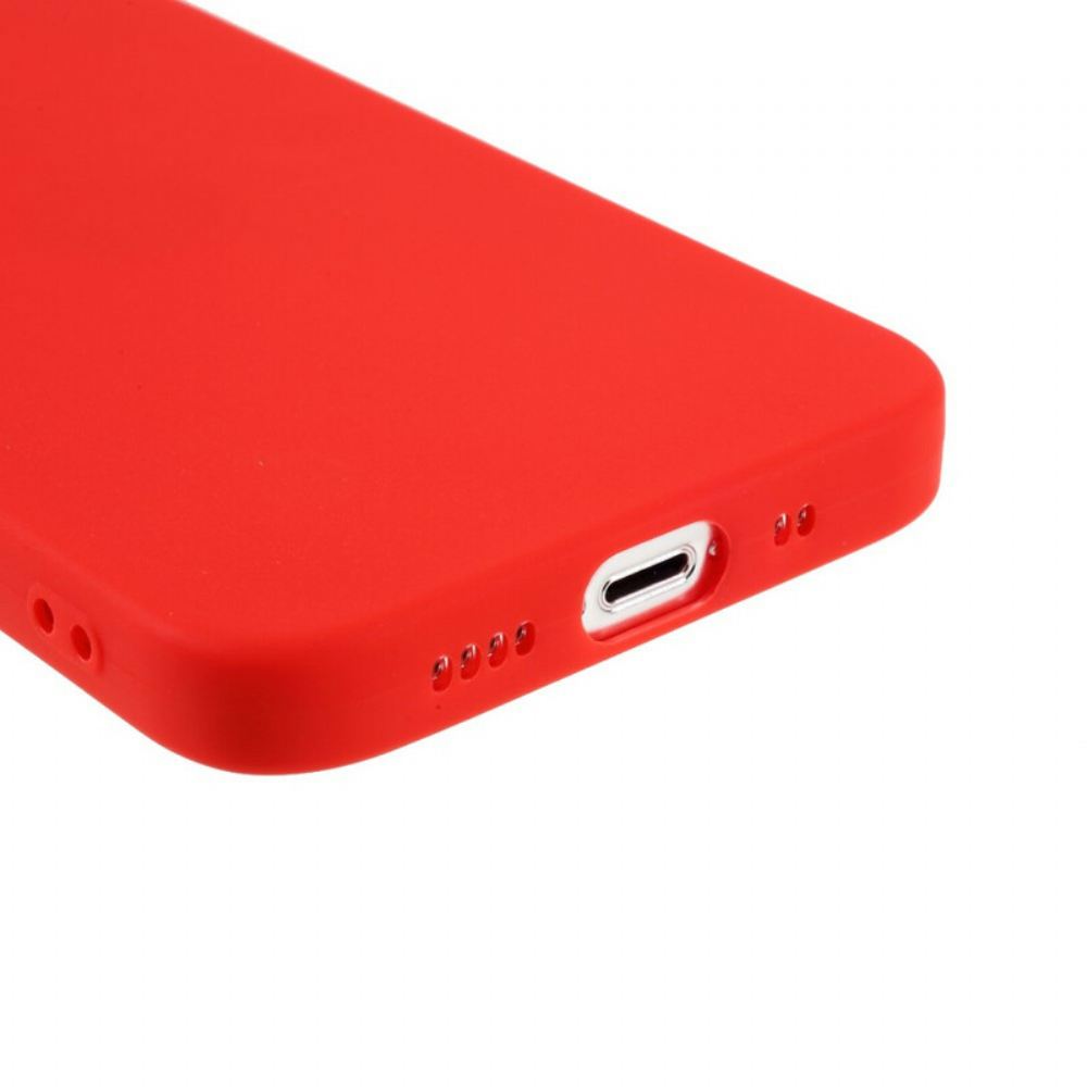 Kryt Na iPhone 13 Flexibilní Silikonová Matná