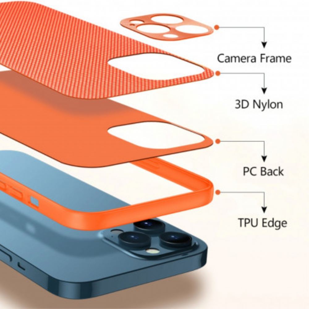 Kryt Na iPhone 13 Hybridní Nylon