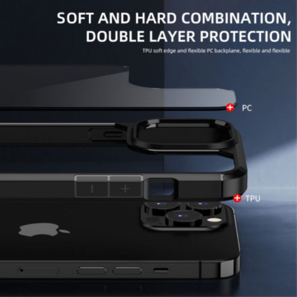 Kryt Na iPhone 13 Ipaky Hybrid Transparent