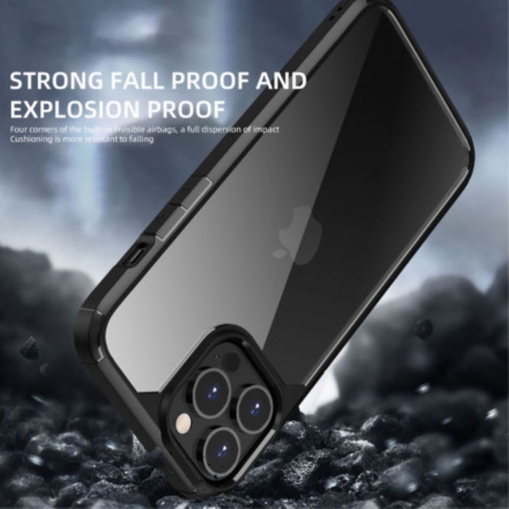 Kryt Na iPhone 13 Ipaky Hybrid Transparent