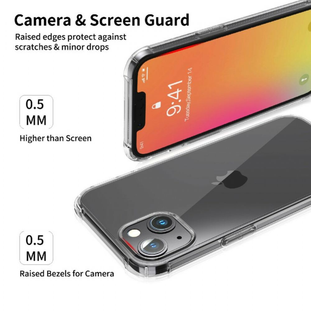 Kryt Na iPhone 13 Průhledný Design Leeu