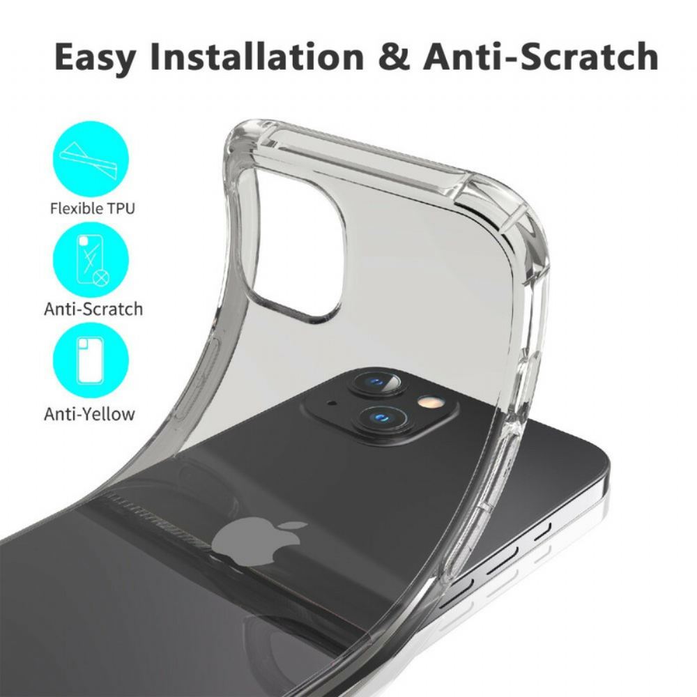 Kryt Na iPhone 13 Průhledný Design Leeu