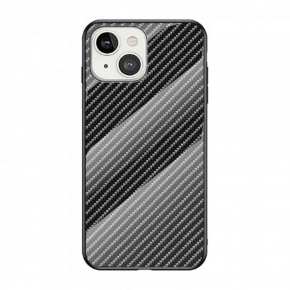 Kryt Na iPhone 13 Tvrzené Sklo Z Uhlíkových Vláken