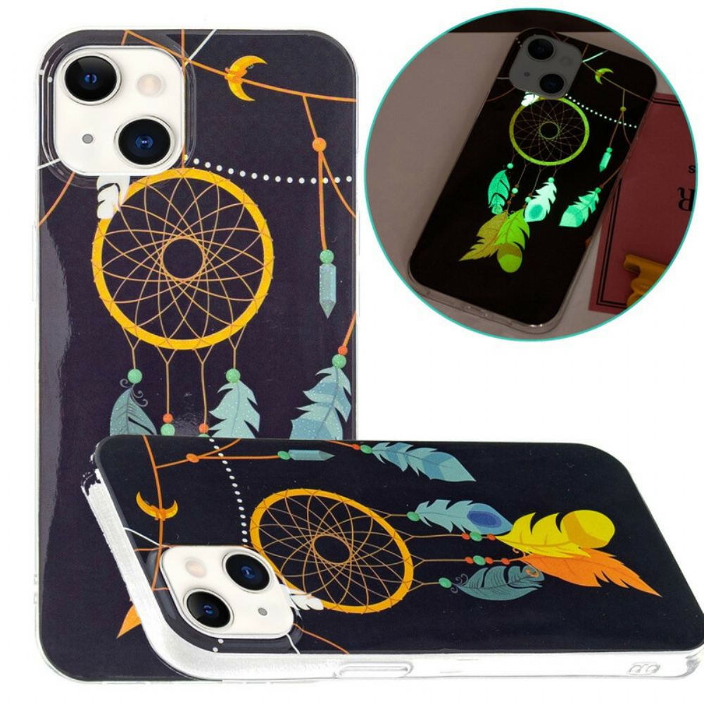 Kryt Na iPhone 13 Unikátní Fluorescenční Lapač Snů