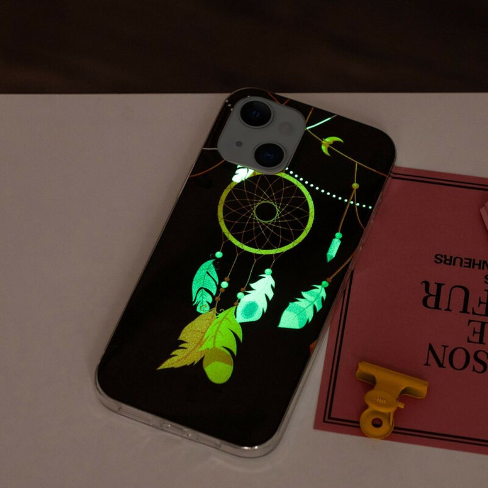 Kryt Na iPhone 13 Unikátní Fluorescenční Lapač Snů