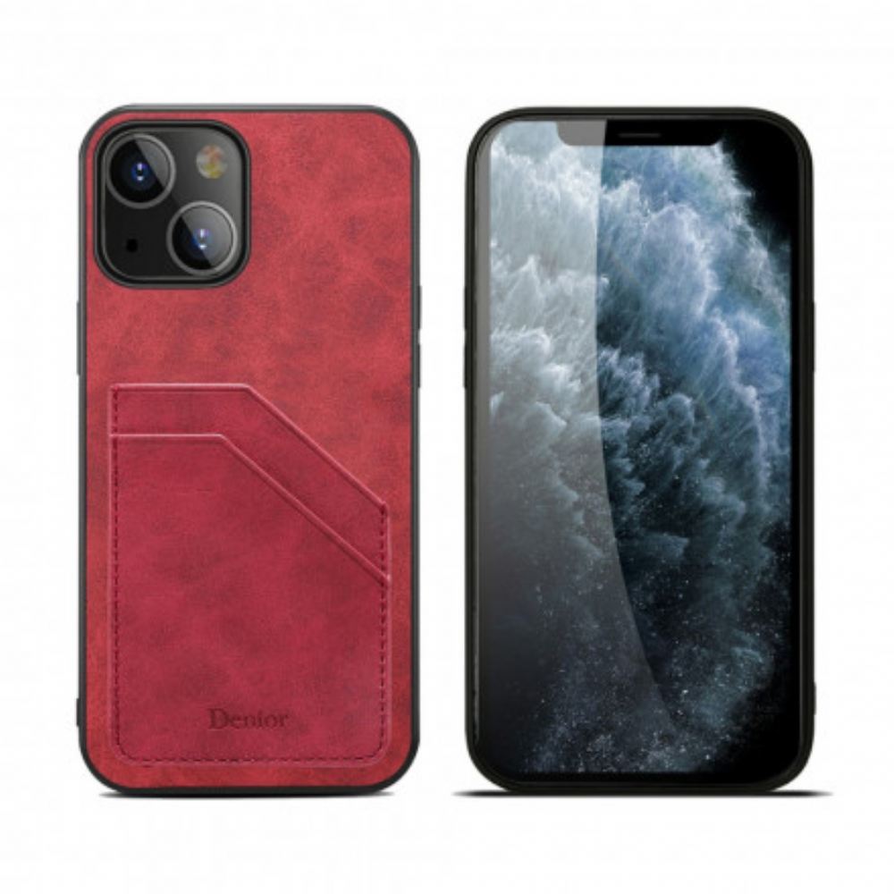 Kryty Na Mobil Na iPhone 13 Držák Karty Denior S Dvojitým Slotem