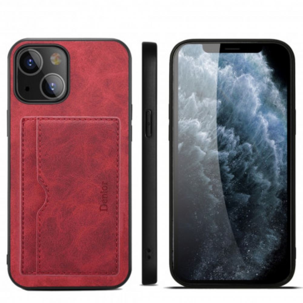 Kryty Na Mobil Na iPhone 13 Držitel Karty Denior