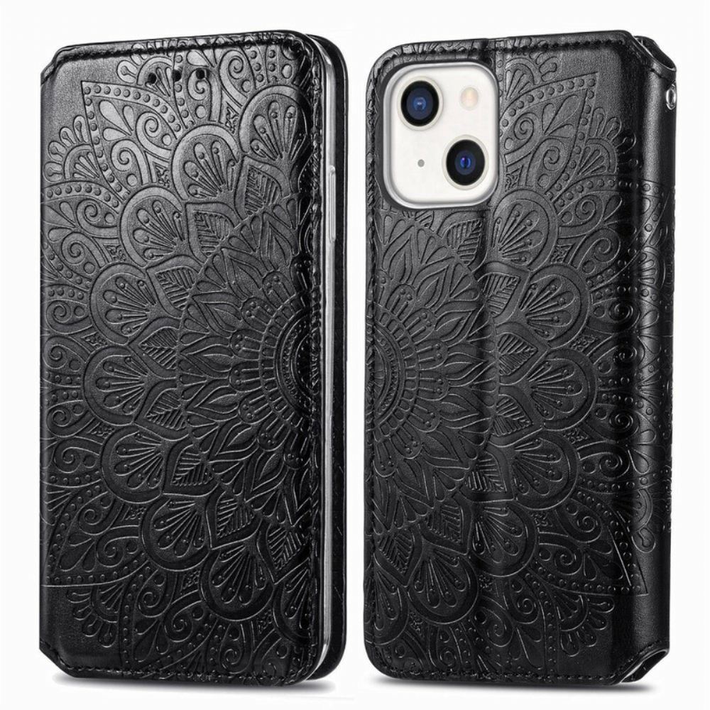 Kryty Na Mobil Na iPhone 13 Flipové Pouzdro Mandala