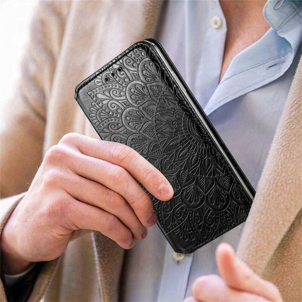 Kryty Na Mobil Na iPhone 13 Flipové Pouzdro Mandala