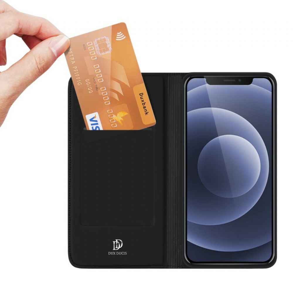 Kryty Na Mobil Na iPhone 13 Flipové Pouzdro Skin Pro Series Dux Ducis