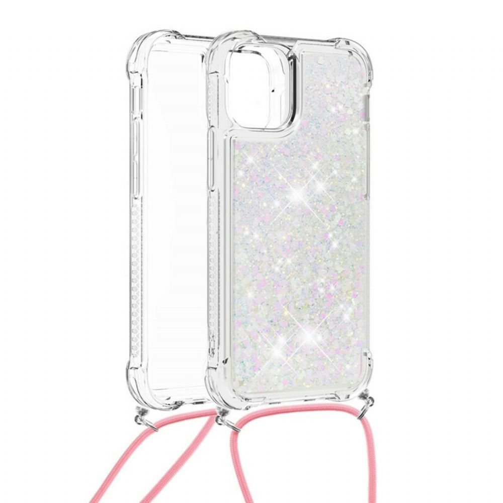 Kryty Na Mobil Na iPhone 13 Flitry Se Šňůrou