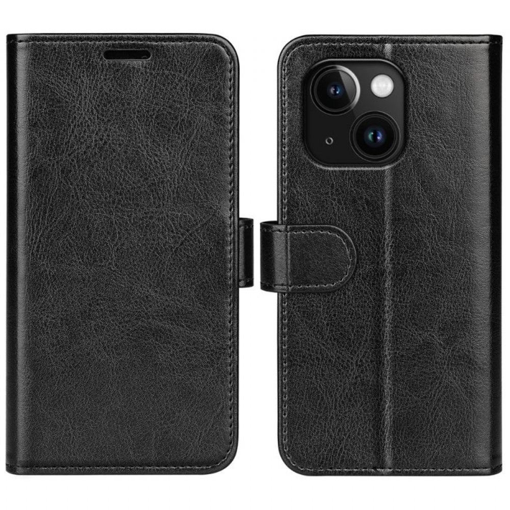 Kožené Pouzdro Na iPhone 15 Plus Vintage Umělá Kůže
