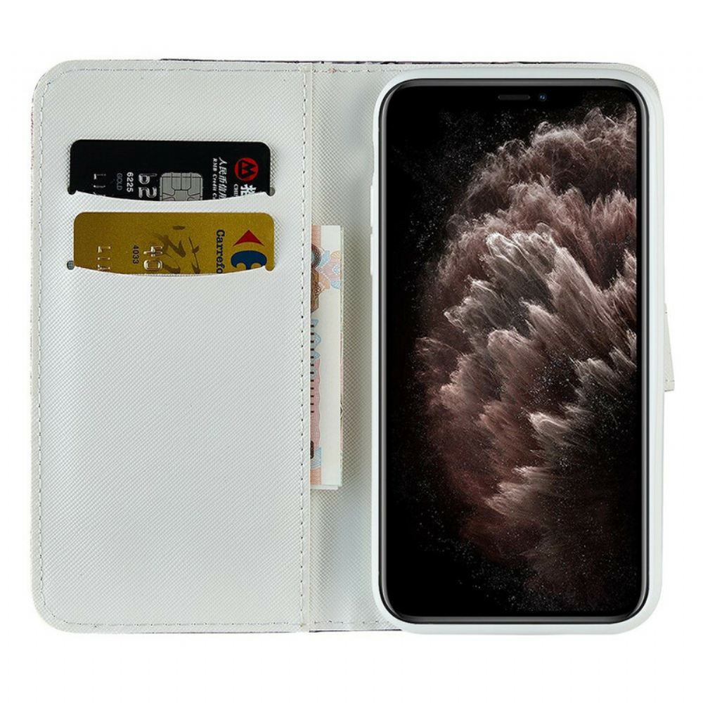 Flipové Pouzdro Na iPhone 13 Pro Max Krokodýlí Diamanty
