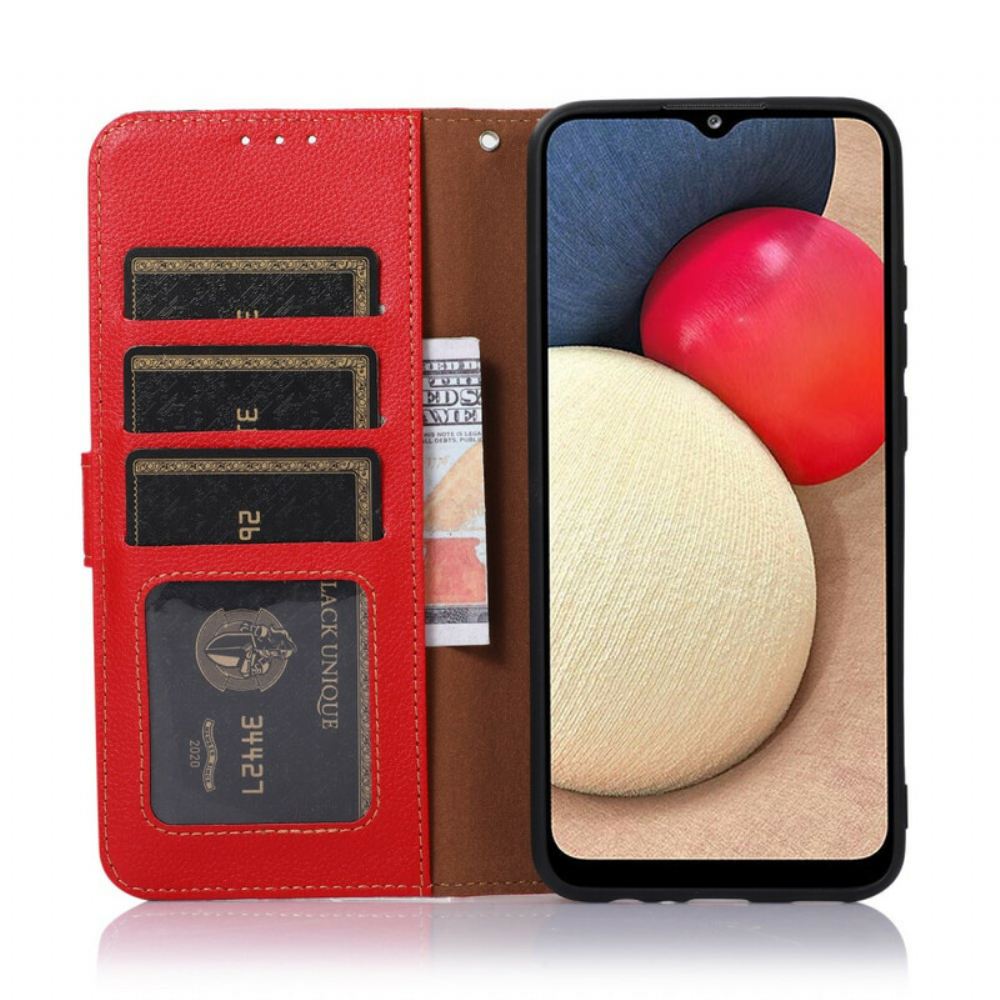 Flipové Pouzdro Na iPhone 13 Pro Max Rfid Khazneh Ve Stylu Liči