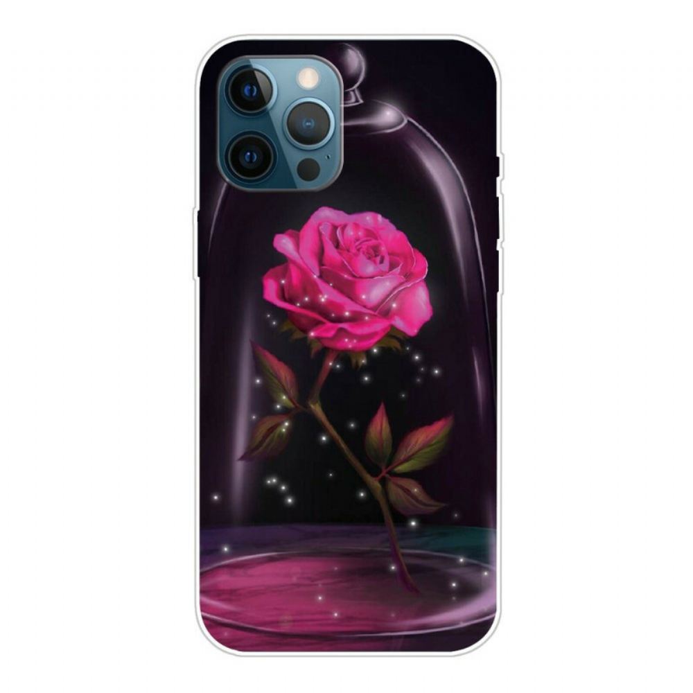 Kryt Na iPhone 13 Pro Max Kouzelná Růžová