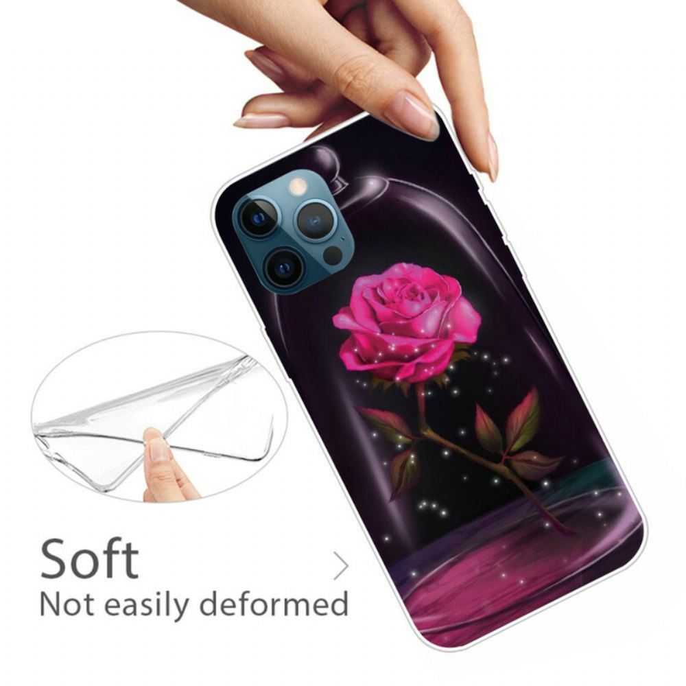 Kryt Na iPhone 13 Pro Max Kouzelná Růžová