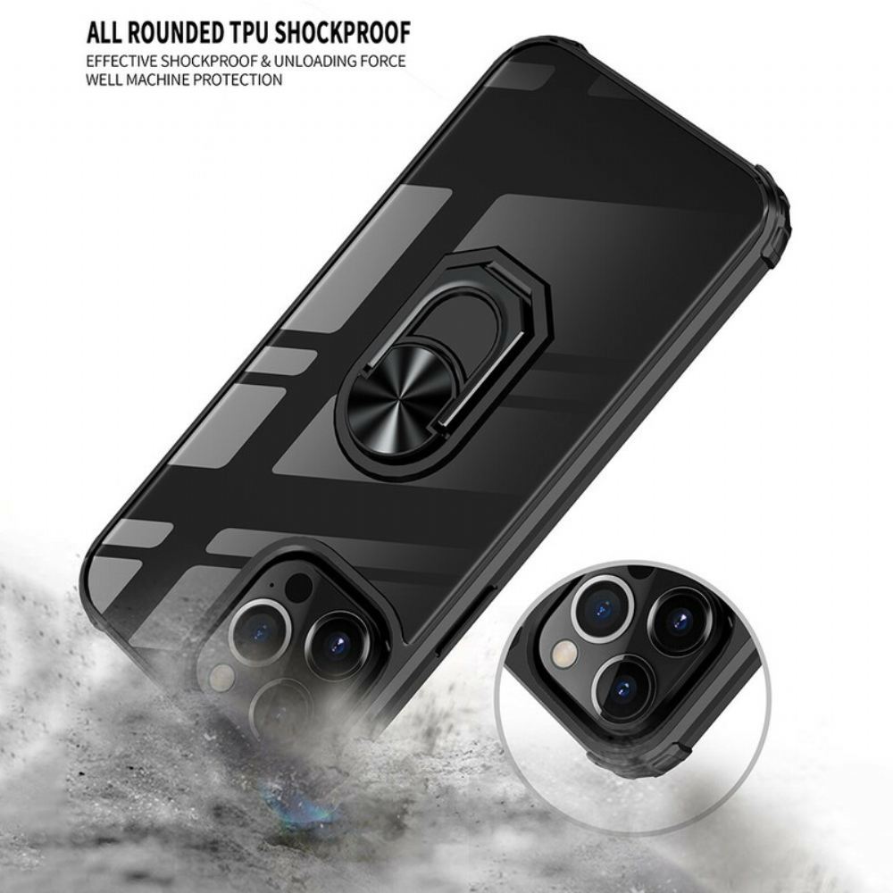 Kryt Na iPhone 13 Pro Max Prémiový Prstencový Hybrid