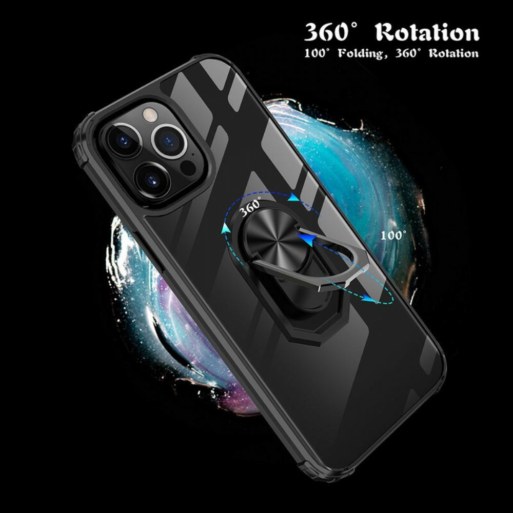 Kryt Na iPhone 13 Pro Max Prémiový Prstencový Hybrid
