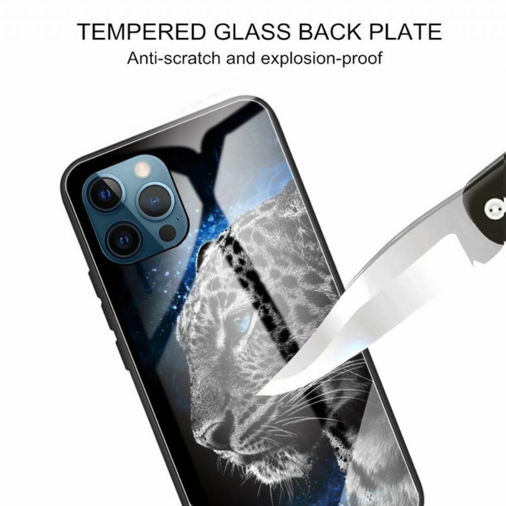 Kryt Na iPhone 13 Pro Max Tvrzené Sklo Pro Kočky