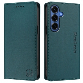 Kožené Pouzdro Folio Samsung Galaxy S26 Plus Rinacasis