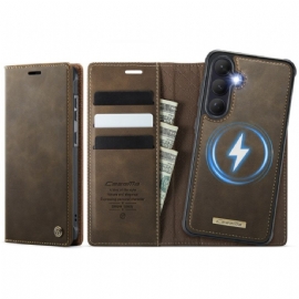 Kožený Kryt Na Samsung Galaxy S26 Plus Odnímatelné Pouzdro Caseme