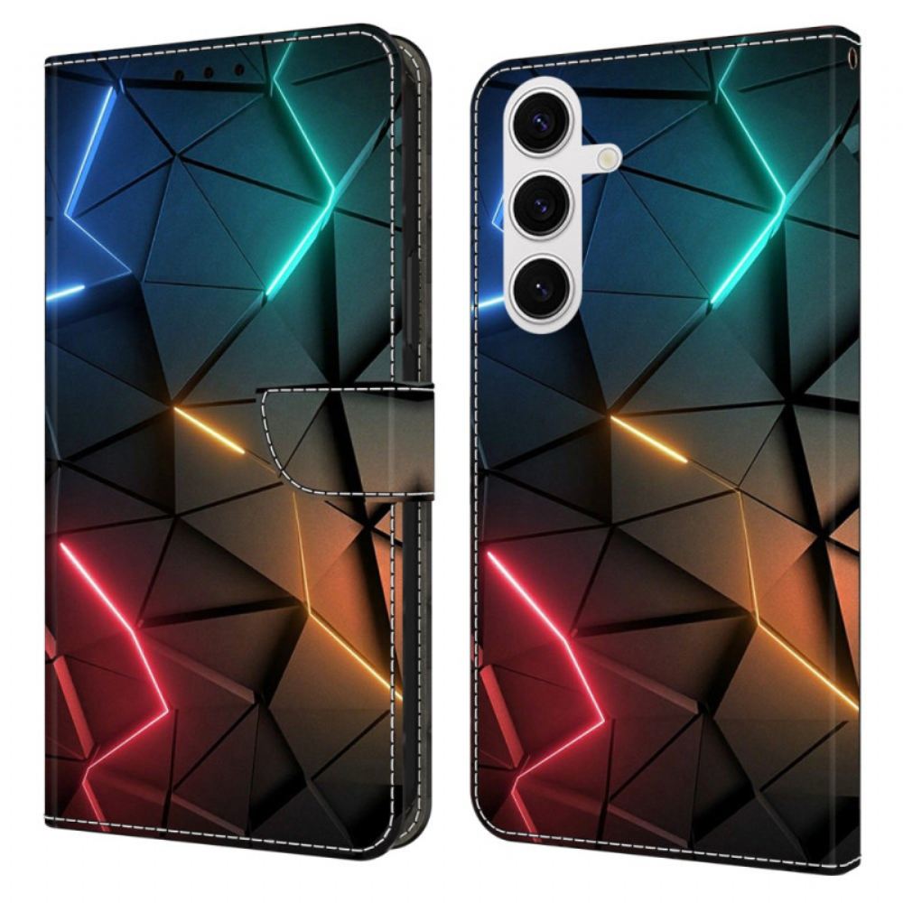 Kožený Kryt Na Samsung Galaxy S26 Plus Průhledné Praskliny