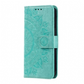 Kožený Kryt Samsung Galaxy S26 Plus Mandala Sun