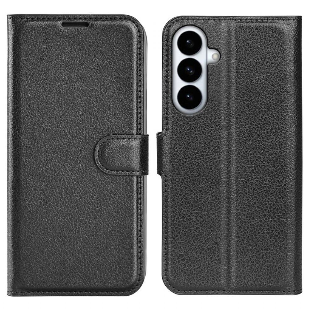 Kožený Kryt Samsung Galaxy S26 Plus Umělá Kůže Liči