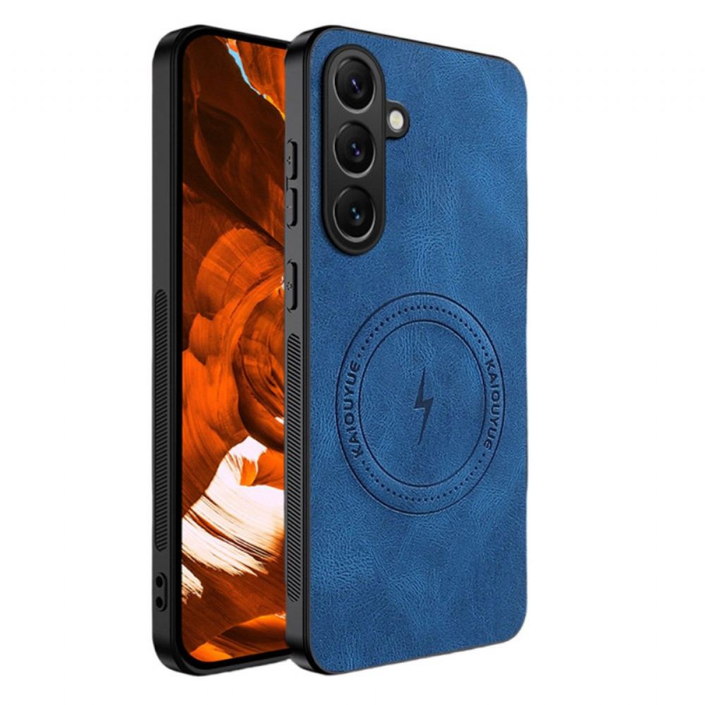 Kryt Na Samsung Galaxy S26 Plus Magnetický Kožený Styl