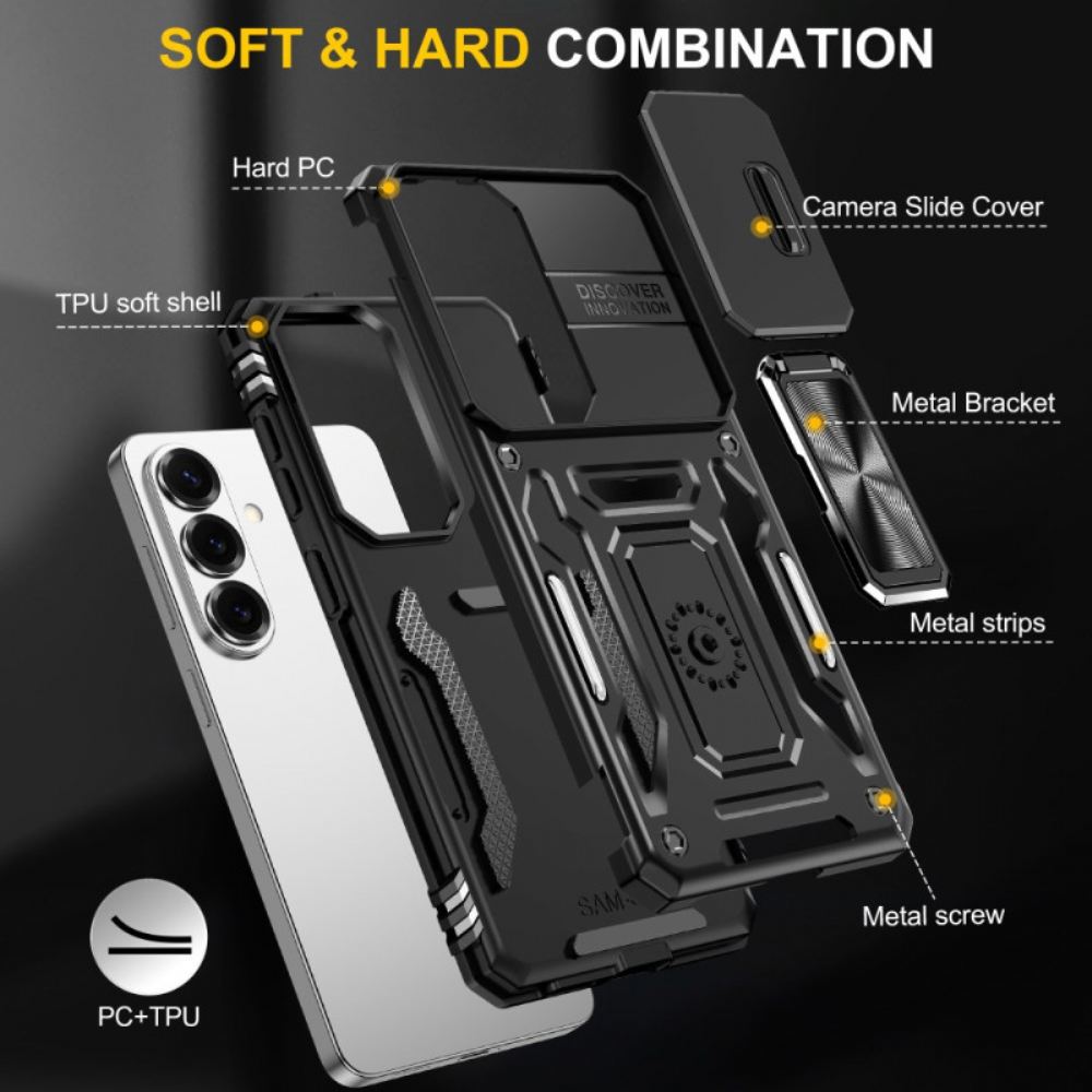 Kryt Na Samsung Galaxy S26 Plus Posuvný Chránič Čočky