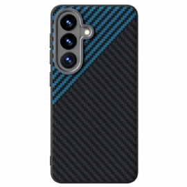 Kryt Samsung Galaxy S26 Plus Kryty Na Mobil Magnetický Držák S Texturovaným Uhlíkovým Vláknem