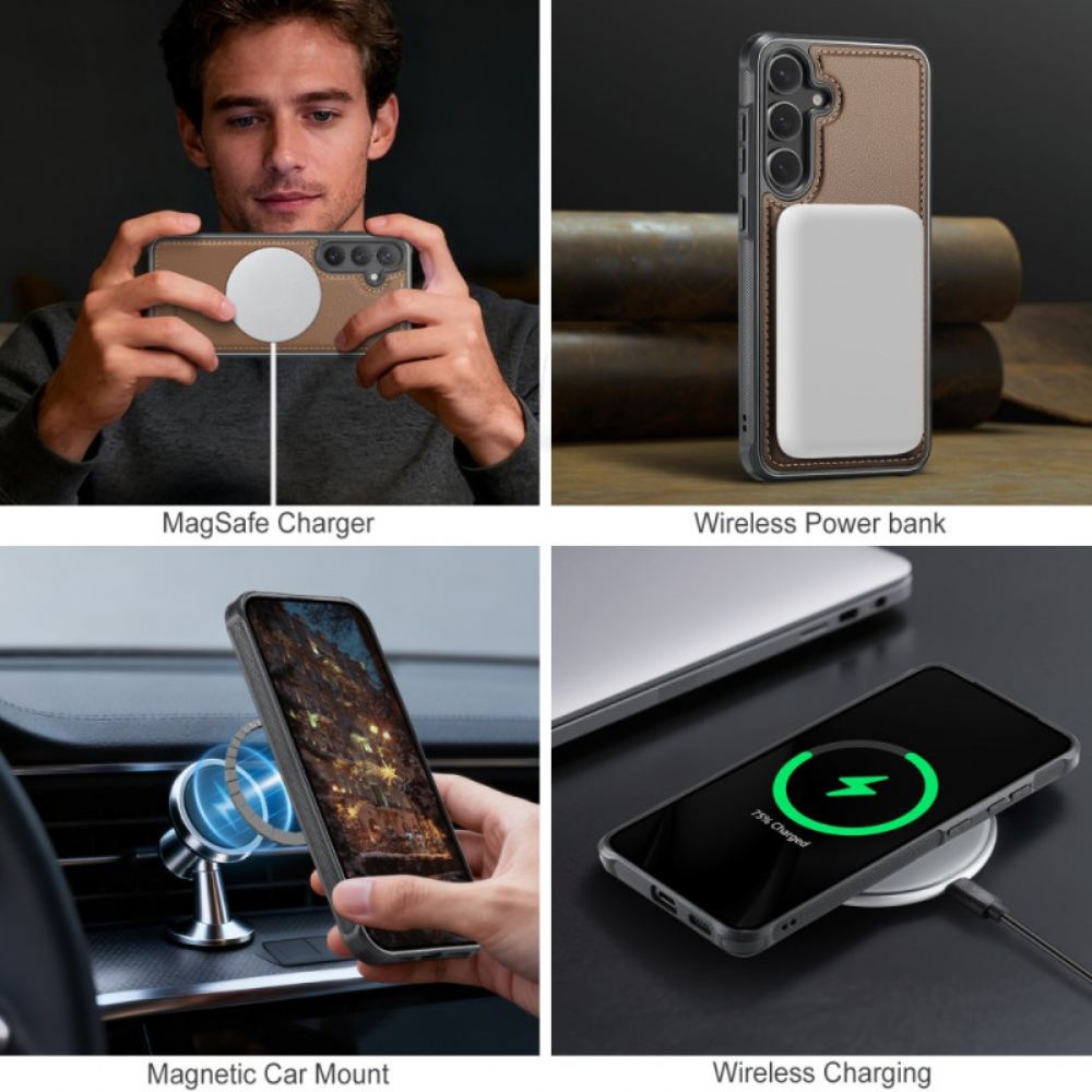 Kryt Samsung Galaxy S26 Plus Odnímatelné Pouzdro Na Karty Jeehood