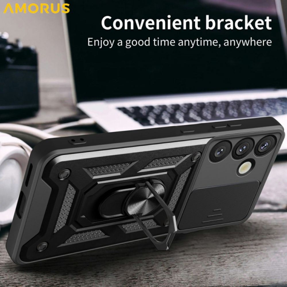 Kryt Samsung Galaxy S26 Plus Posuvný Kryt Fotoaparátu A Integrovaný Stojan