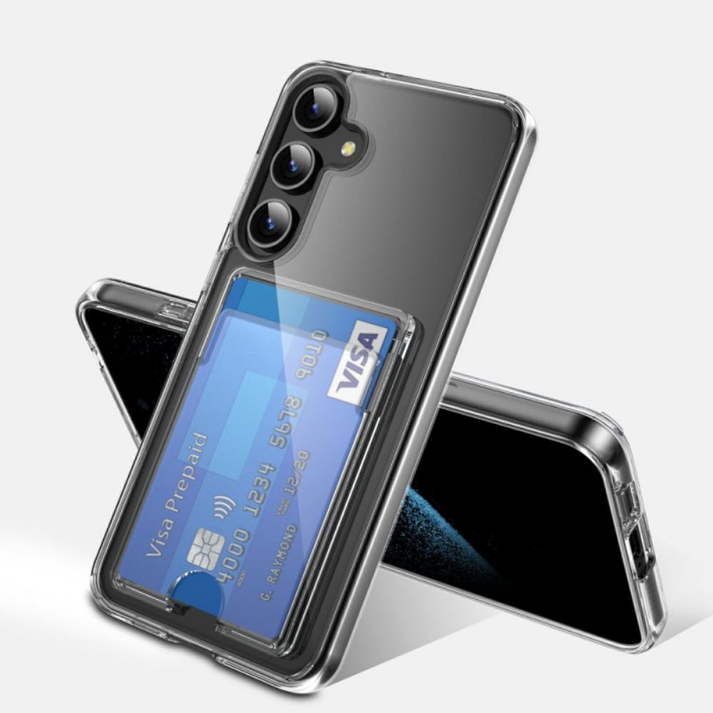 Kryt Samsung Galaxy S26 Plus Průhledné S Pouzdrem Na Karty