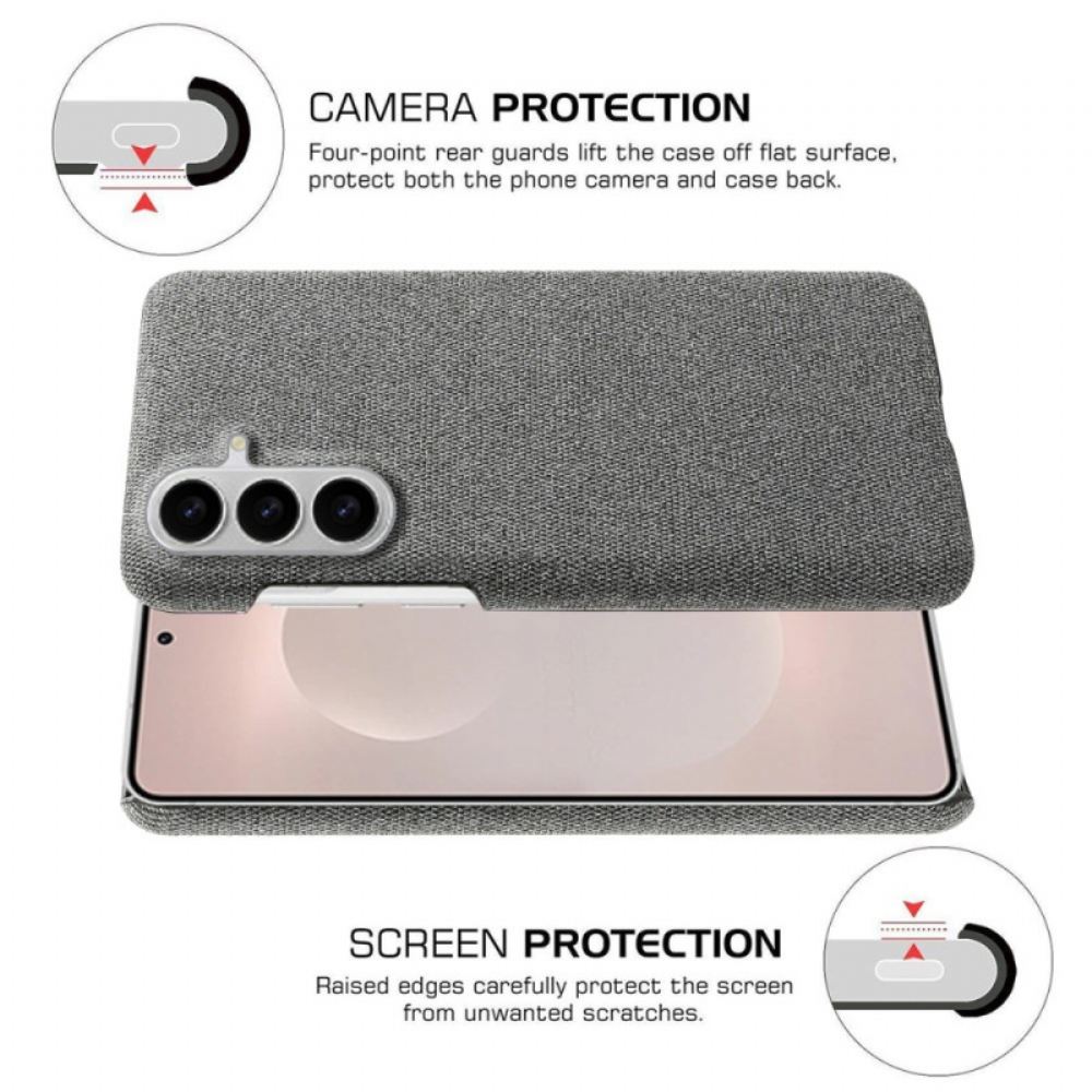 Kryt Samsung Galaxy S26 Plus Textura Látky