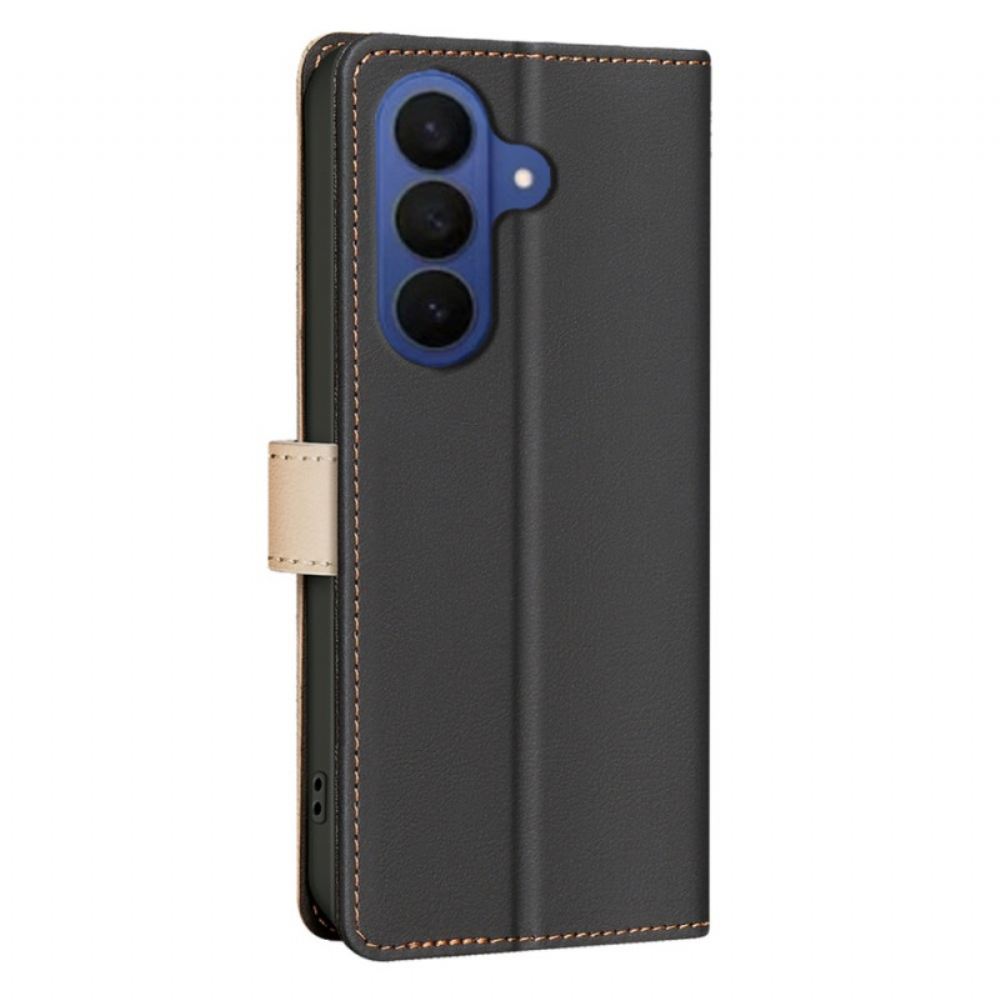 Peněženková Pouzdra Samsung Galaxy S26 Plus Dvoubarevná Binfen Color