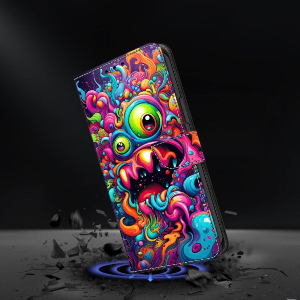 Peněženková Pouzdra Samsung Galaxy S26 Plus Kryty Na Mobil Motiv Graffiti Qilin