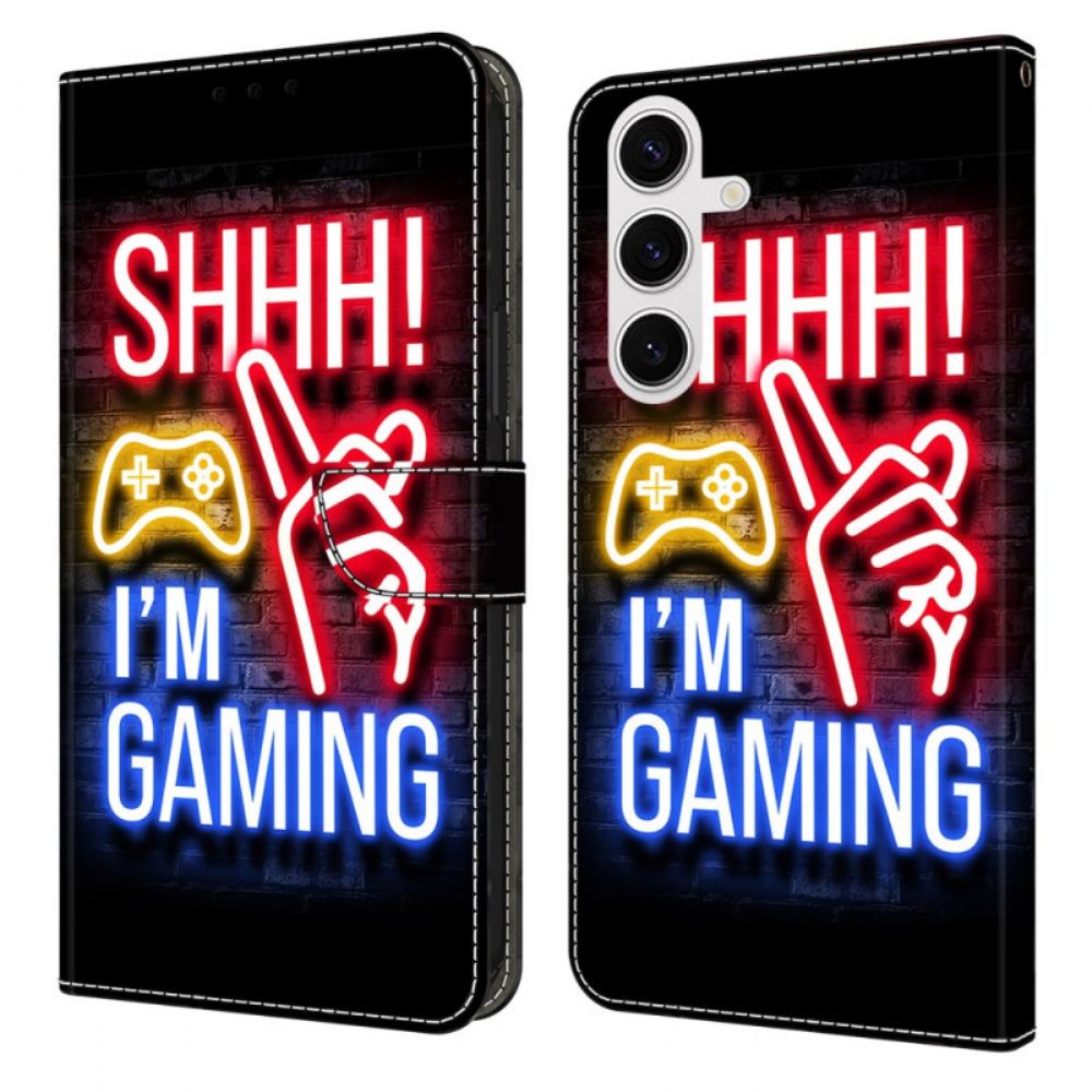 Peněženková Pouzdra Samsung Galaxy S26 Plus Kryty Na Mobil Neonový Vzor