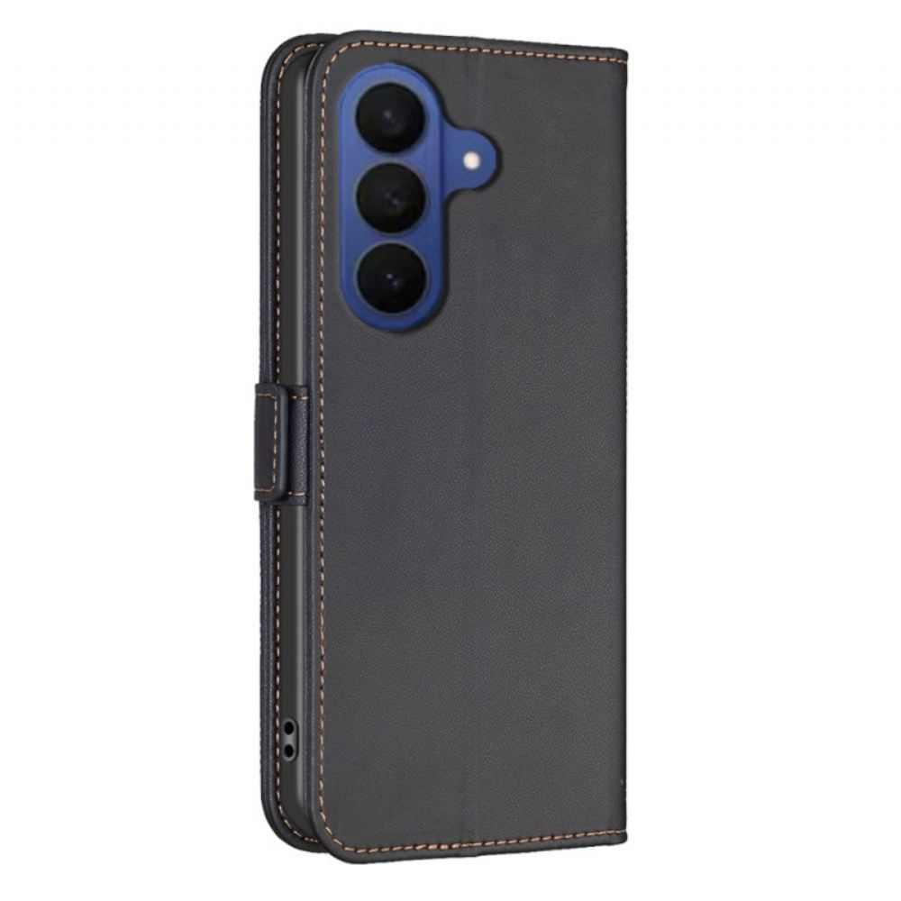 Peněženková Pouzdra Samsung Galaxy S26 Plus Kryty Na Mobil Umělá Kůže Binfen Color