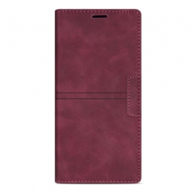 Kožené Pouzdro Folio Xiaomi 15t Lemování