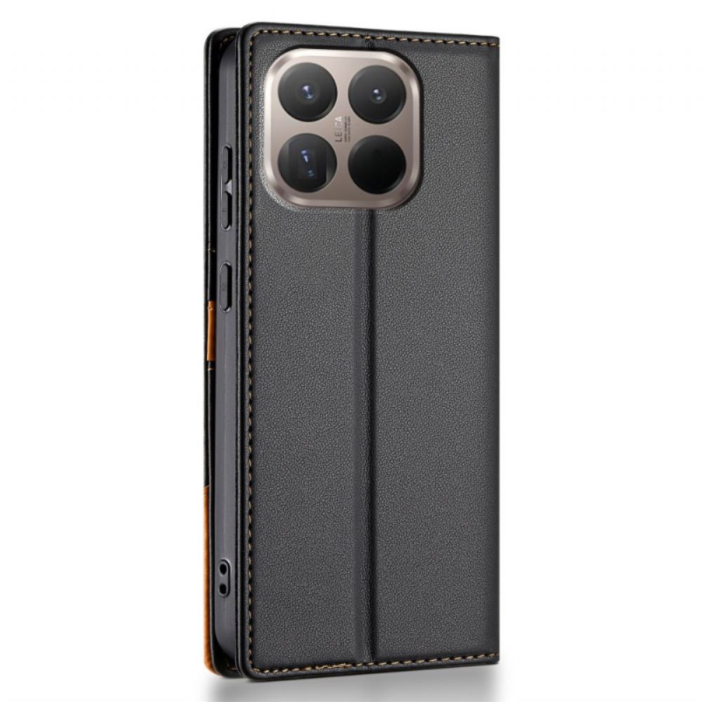 Kožené Pouzdro Folio Xiaomi 15t Rfid Ochrana