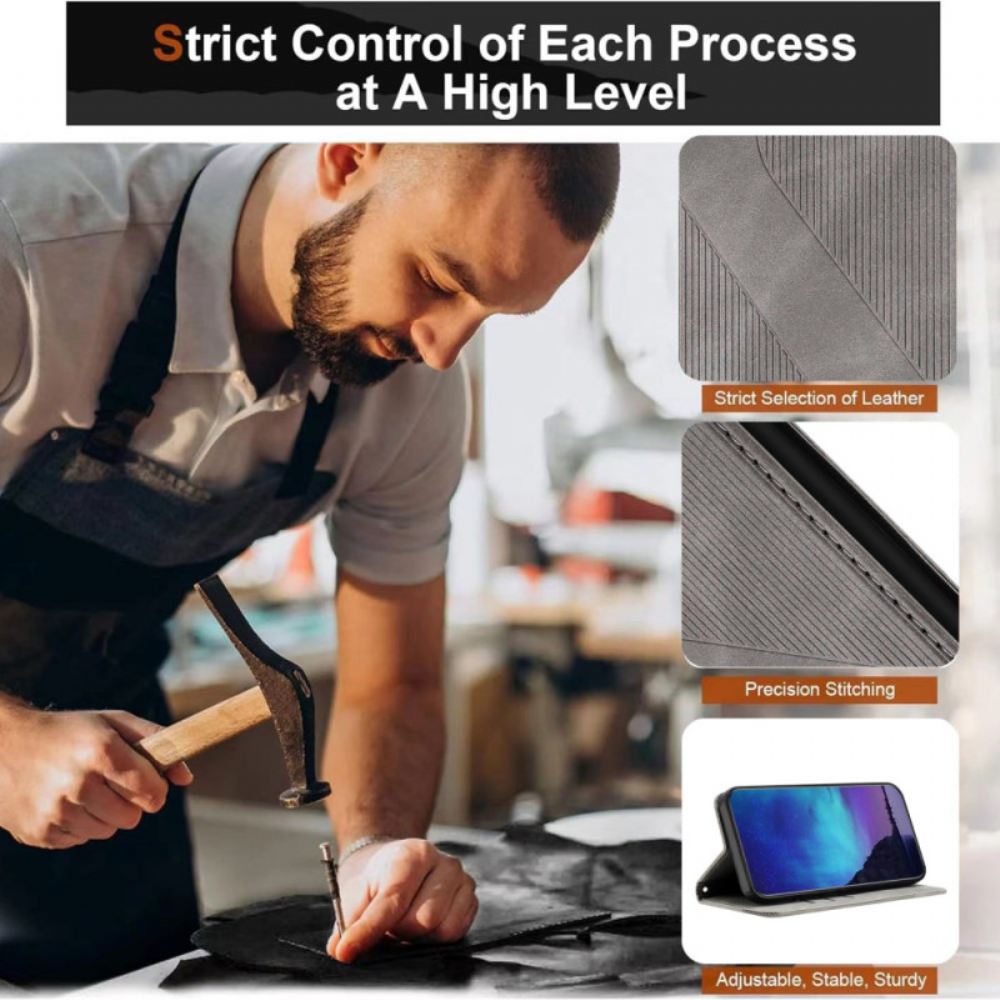 Kožené Pouzdro Folio Xiaomi 15t S Design