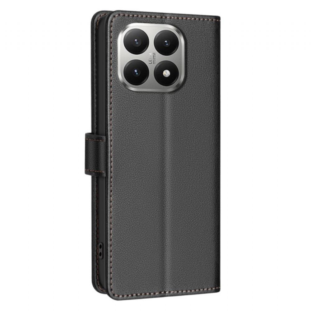 Kožený Kryt Na Xiaomi 15t Blokování Rfid Binfen Color