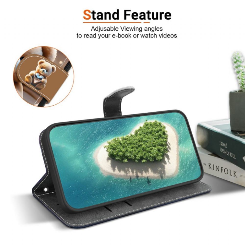 Kožený Kryt Na Xiaomi 15t Motýli S Lucernami