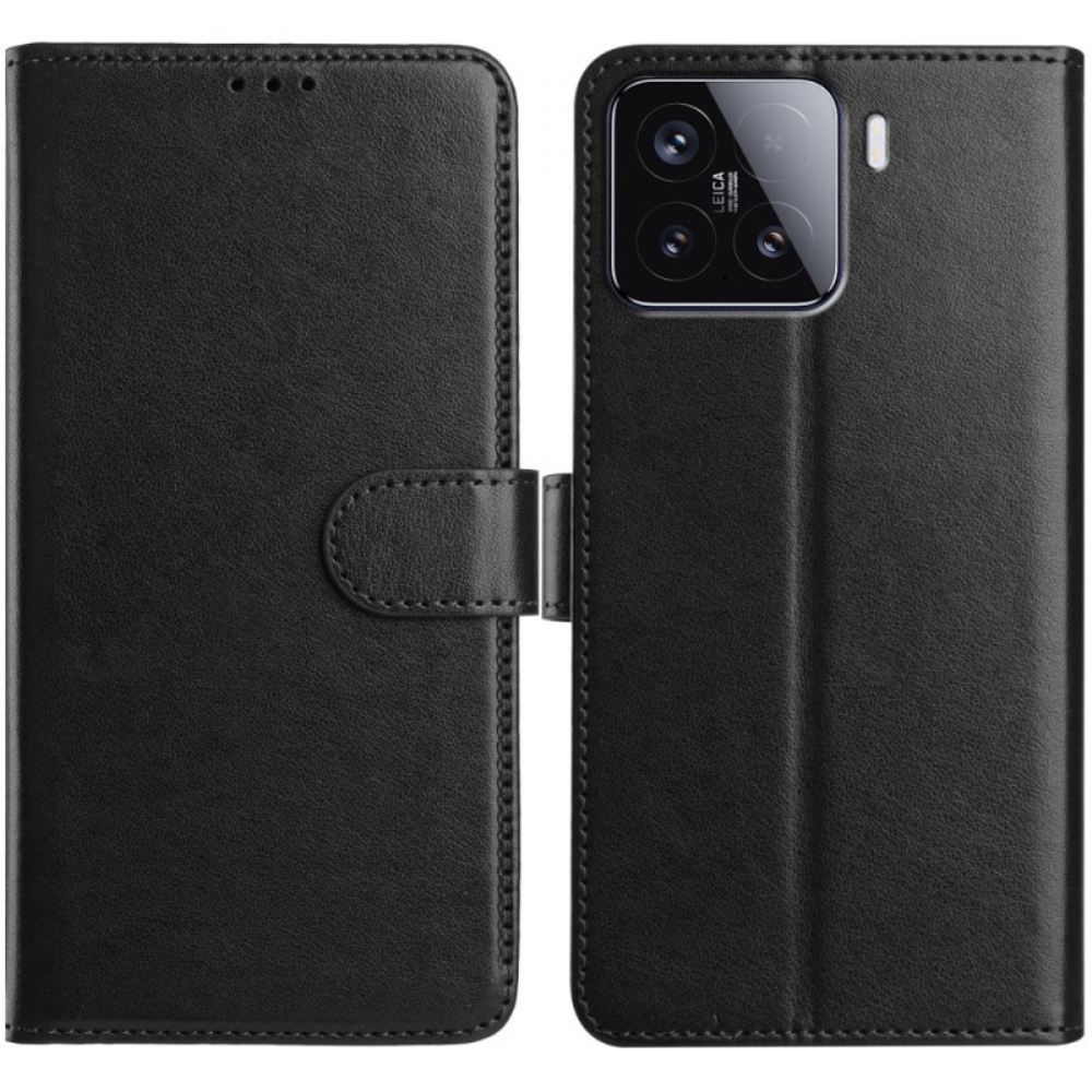 Kožený Kryt Na Xiaomi 15t Pouzdra Na 8 Karet