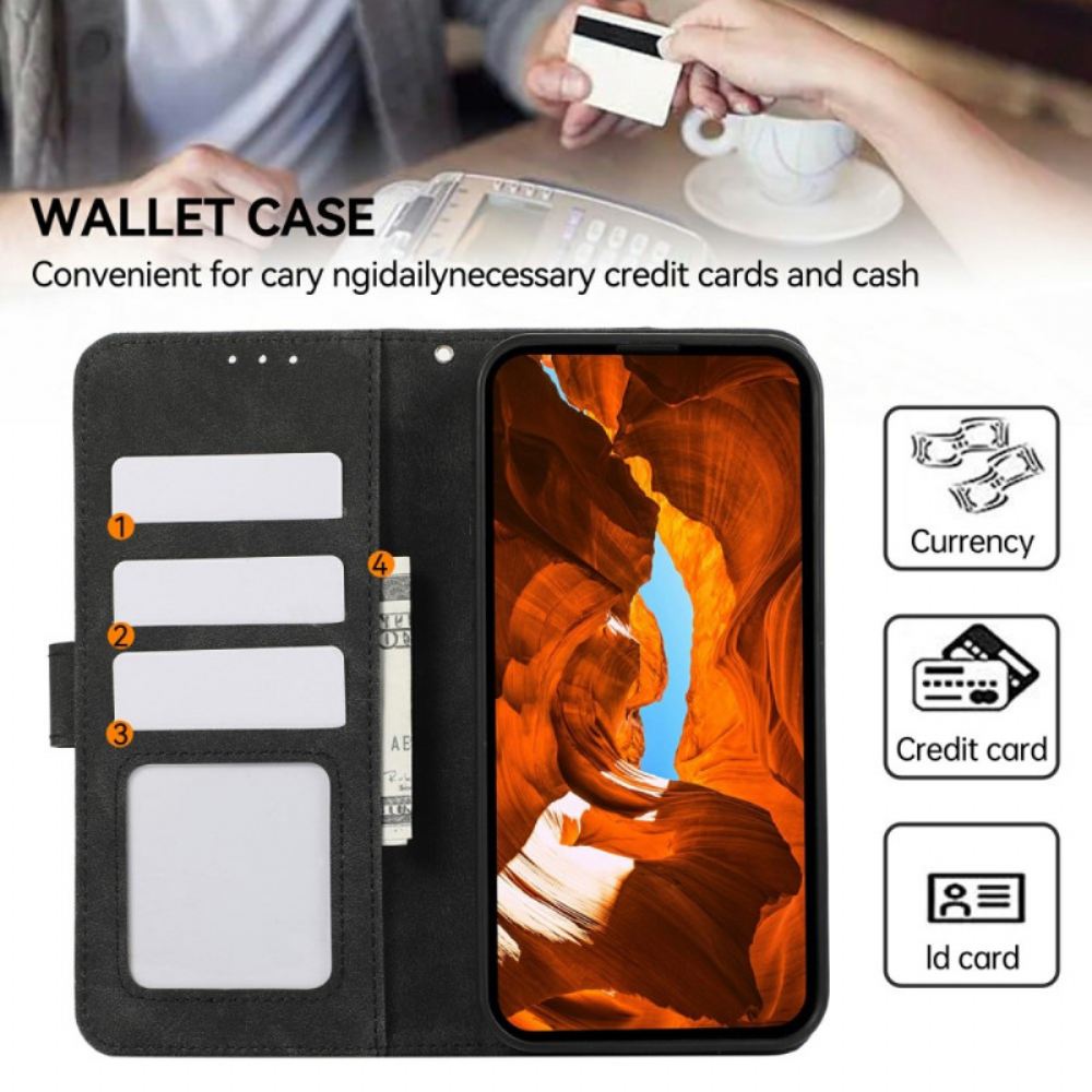 Kožený Kryt Xiaomi 15t Dvoubarevný Abeel