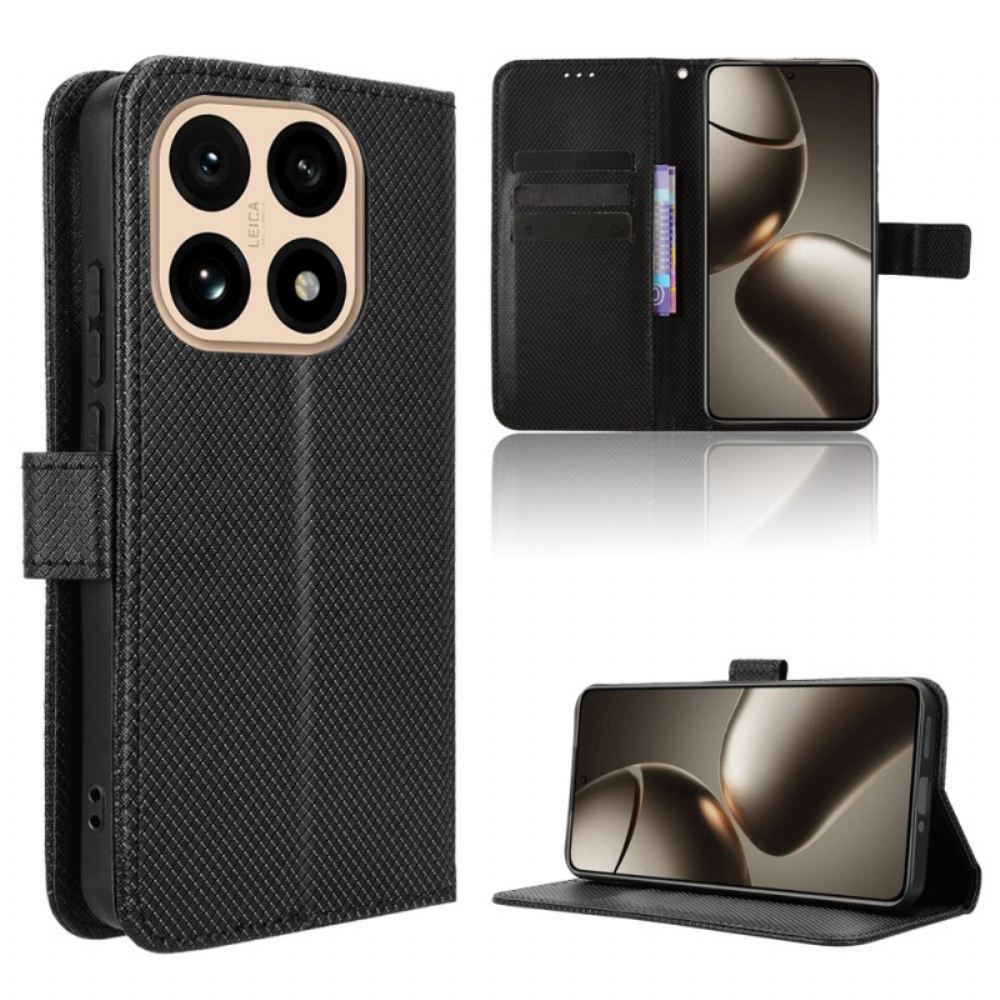 Kožený Kryt Xiaomi 15t S Poutkem Na Zápěstí